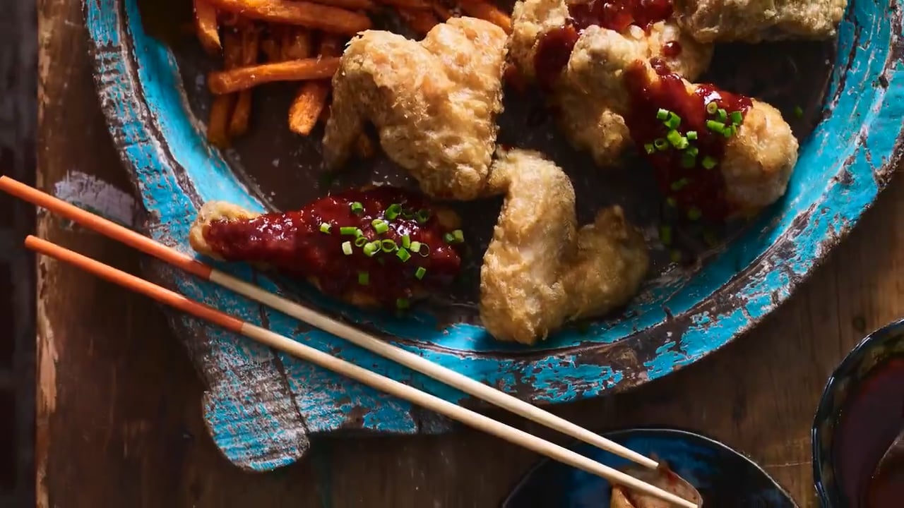 Korean fried chicken